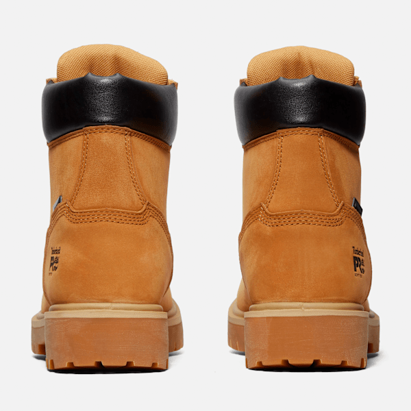 Men's Direct Attach 6" Soft Toe Waterproof Work Boot / Wheat