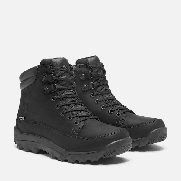 Men's Rime Ridge Waterproof Mid Boot / Black Nubuck