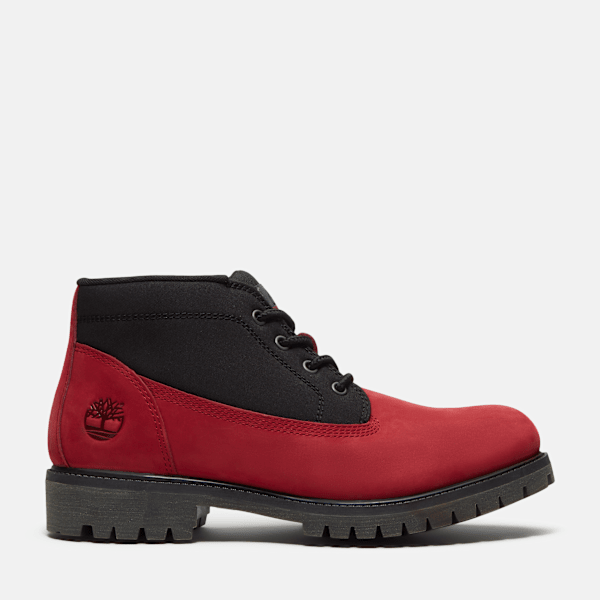 Men's Timberland® Premium Chukka Boot / Red Nubuck/Black