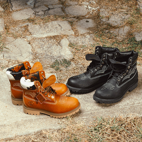 Men's Timberland® x Sneaker Politics 6-Inch Waterproof Boot / Rust Full-Grain/Print