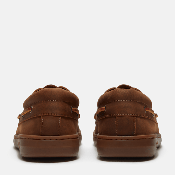 Men's Timberland® Portofino Pier Boat Shoe / Taupe Full-Grain