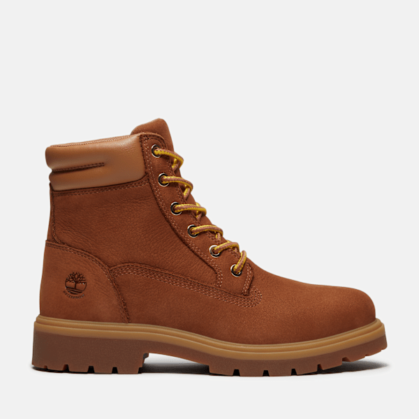 Women's Auburn Falls 6-Inch Waterproof Boot / Rust Nubuck