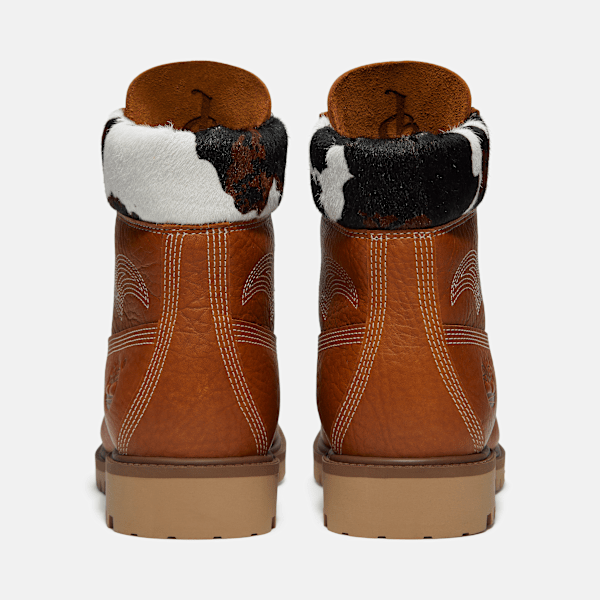 Men's Timberland® x Sneaker Politics 6-Inch Waterproof Boot / Rust Full-Grain/Print