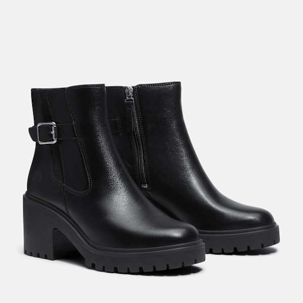 Women's Stone Heights Chelsea Boot / Black Full-Grain