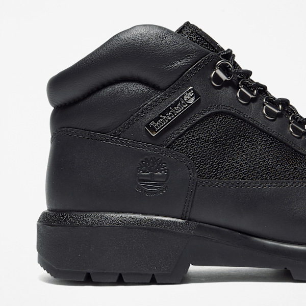 Men's Waterproof Field Boot / Black Full-Grain