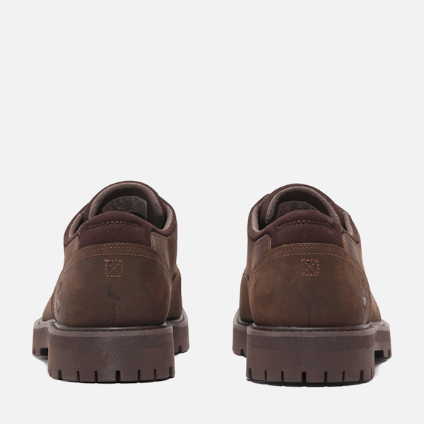 Men's Britton Road Waterproof Shoe / Dark Brown Full-Grain