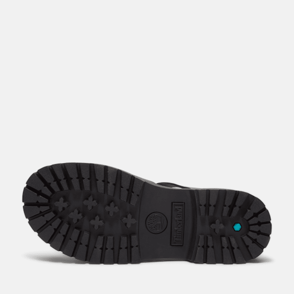 Women's Stone Street Fisherman Platform Sandal / Black Full-Grain