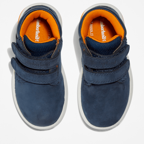 Toddler Toddle Tracks Hook-and-Loop Boot / Navy Nubuck