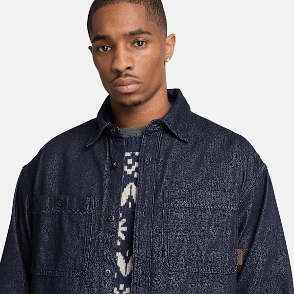 Men's Denim Pocket Shirt / Rinse Wash