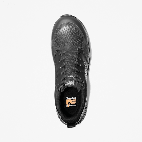 Men's Reaxion Composite Toe Work Sneaker / Black/Grey