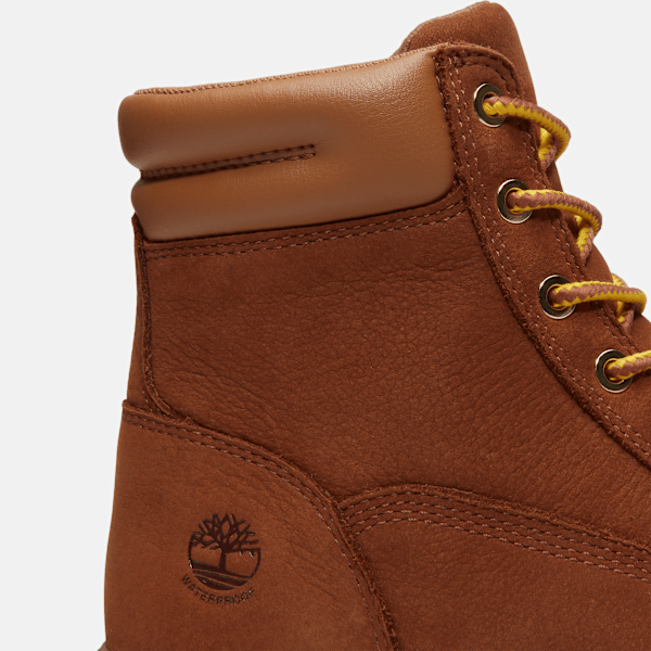 Women's Auburn Falls 6-Inch Waterproof Boot / Rust Nubuck