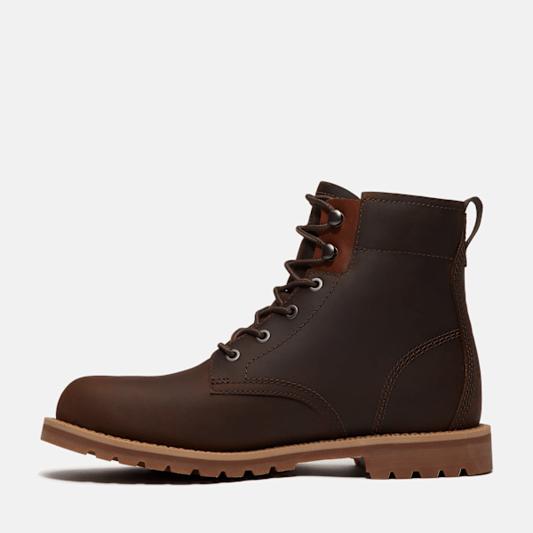 Men's Britton Mills Waterproof Boot / Dark Brown Full-Grain