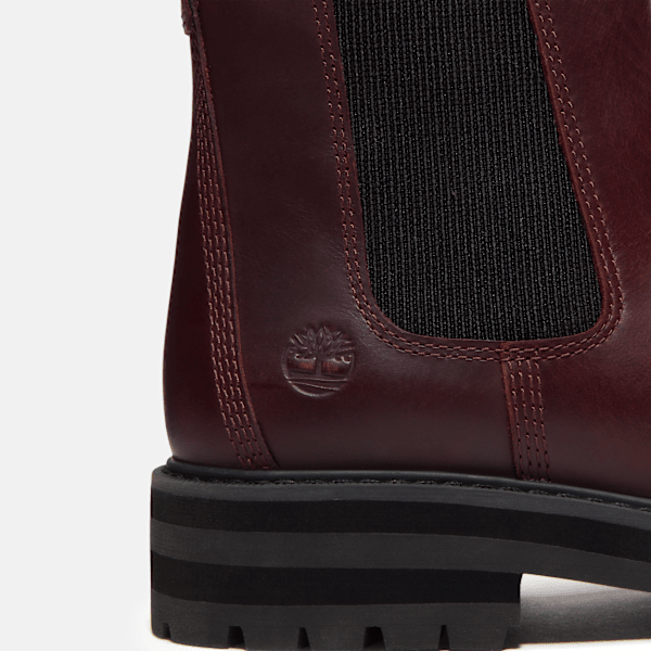 Women's Britton Drive Chelsea Boot / Burgundy Full-Grain
