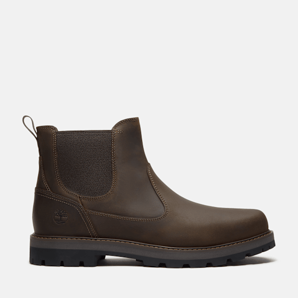 Men's Britton Road Chelsea Boot / Olive Full-Grain