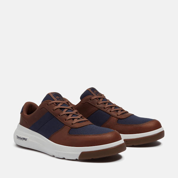 Men's Timberland PRO® Bridgeport Athletic Composite Toe Work Shoe / Brown