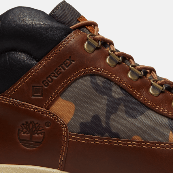 Men's Field Boot with GORE-TEX Membrane / Brown Full-Grain/Camo
