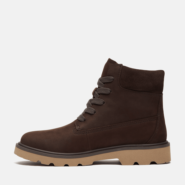 Women's Rowan Way 6-Inch Boot / Dark Brown Nubuck