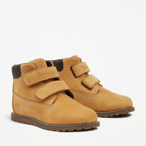 Toddler Pokey Pine Hook-and-Loop Boot / Wheat Nubuck