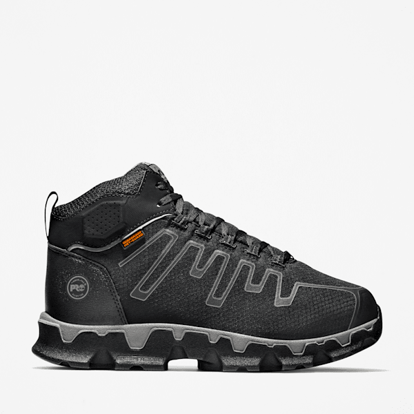 Men's Timberland PRO® Powertrain Sport Met Guard Alloy Toe Work Boot / Black/Grey