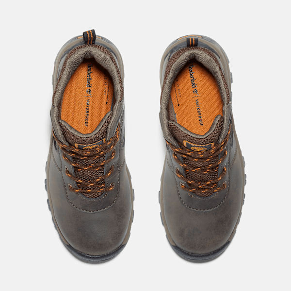 Junior Mt. Maddsen Mid Waterproof Hiking Boot / Dark Brown