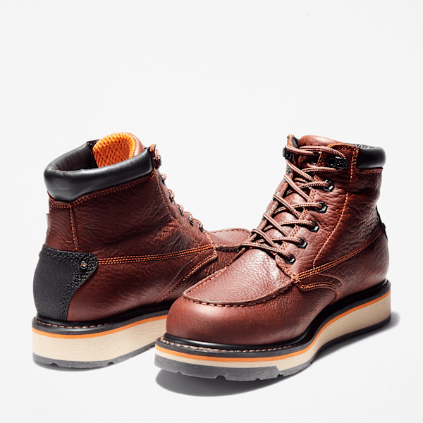 Men's Gridworks 6" Waterproof Work Boot / Rancher Brown