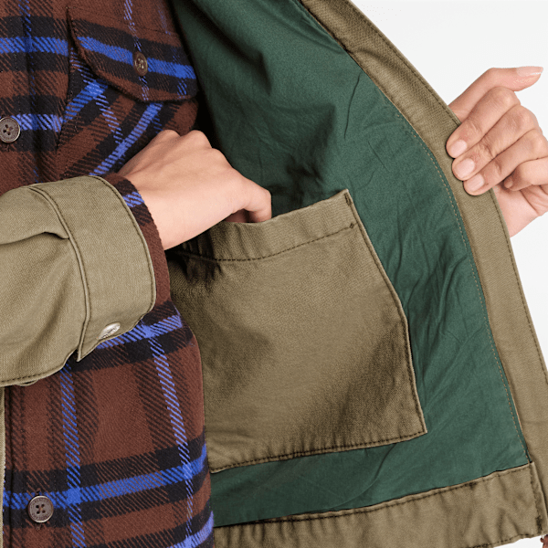 Women's Strafford Washed Canvas Jacket 2.0 / Dark Olive
