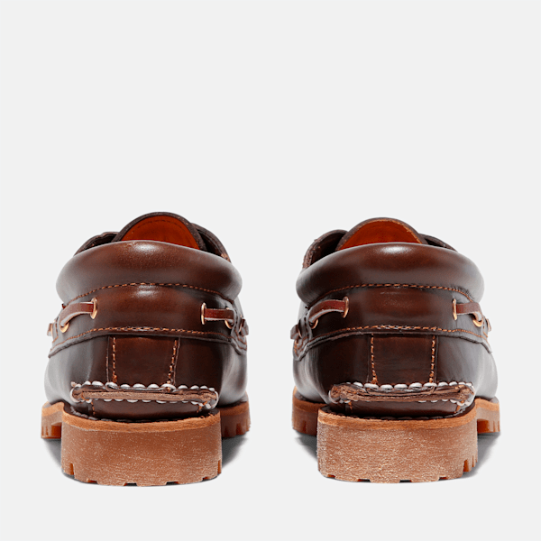 Women's Timberland® Authentic Boat Shoe / Brown