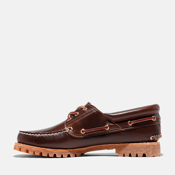 Women's Timberland® Authentic Boat Shoe / Brown