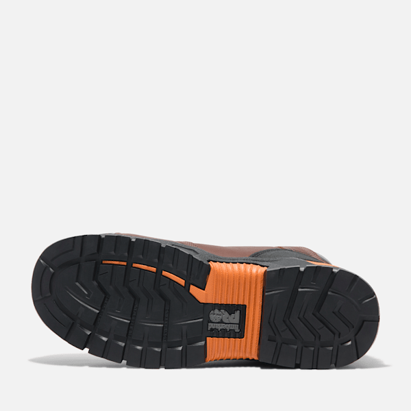 Men's Timberland® Endurance EV Composite Toe Work Boot / Teak Brown/Orange