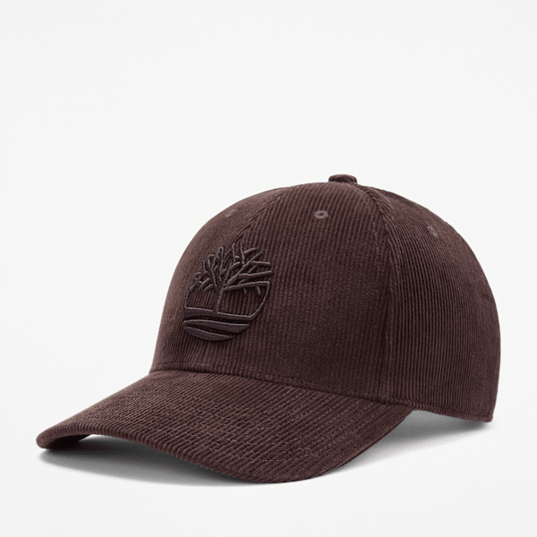 Corduroy Baseball Cap / Darkest Brown
