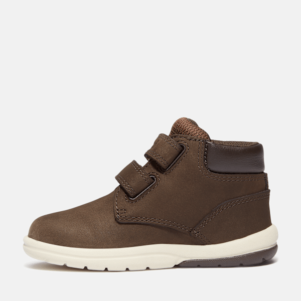 Toddler Toddle Tracks Mid Hook-and-Loop Boot / Dark Brown Nubuck