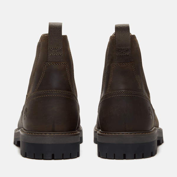 Men's Britton Road Chelsea Boot / Olive Full-Grain