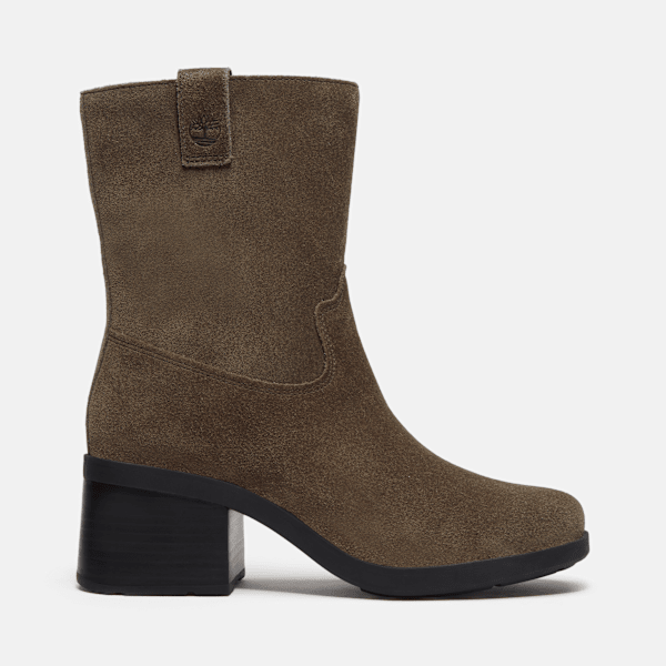 Women's Bellevaux Side-Zip Boot / Dark Brown Suede