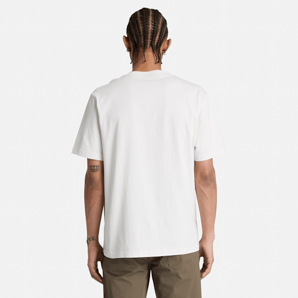 Men's Elements Graphic T-Shirt / Vintage White