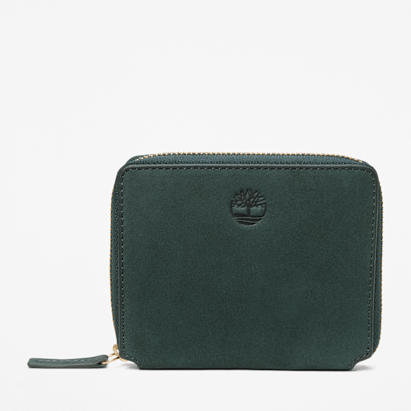Tuckerman Zip Wallet with Coin Pocket / Darkest Green