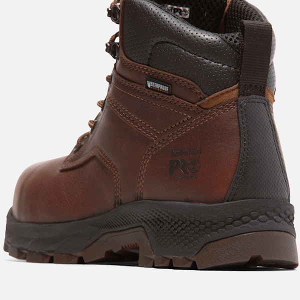Women's TiTAN™ EV 6" Comp-Toe Waterproof Insulated Work Boot / Brown