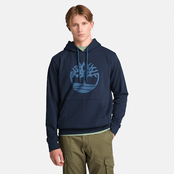 Men's Northwood Tree Logo Hoodie / Dark Sapphire