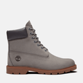 Men's Timberland® Classic 6-Inch Waterproof Boot / Medium Grey Nubuck
