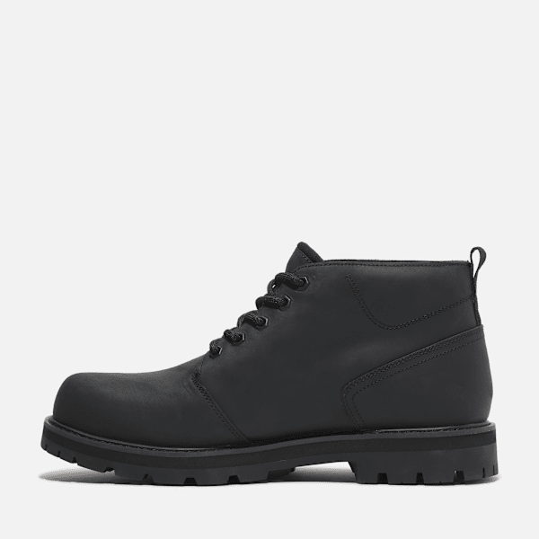 Men's Britton Road Waterproof Chukka Boot / Black Full-Grain