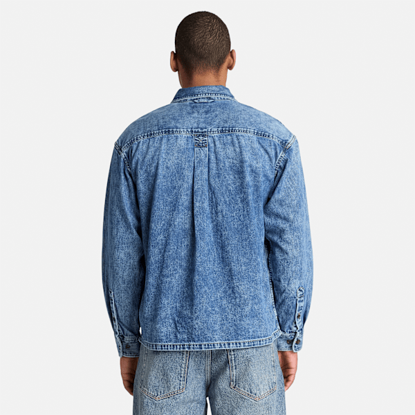 Men's Denim Pocket Shirt / Harbor Blue Wash