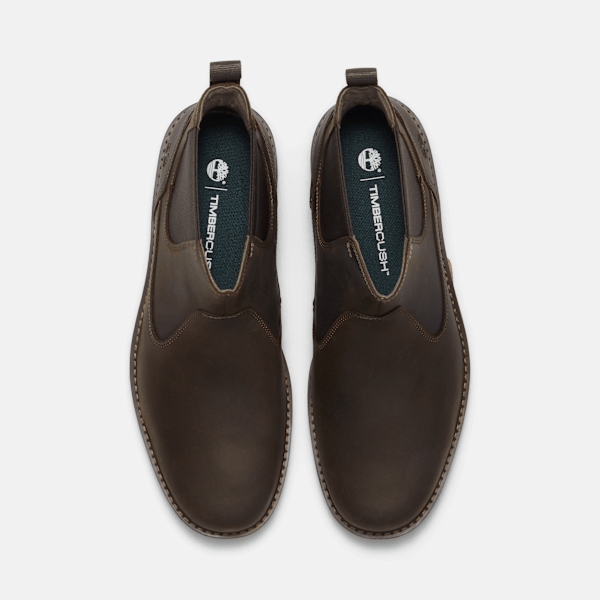 Men's Britton Road Chelsea Boot / Olive Full-Grain