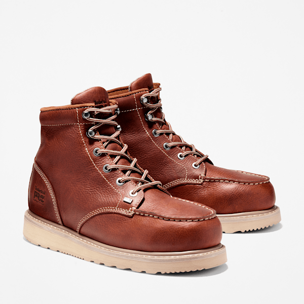 Men's Barstow 6" Alloy Toe Work Boot / Brown