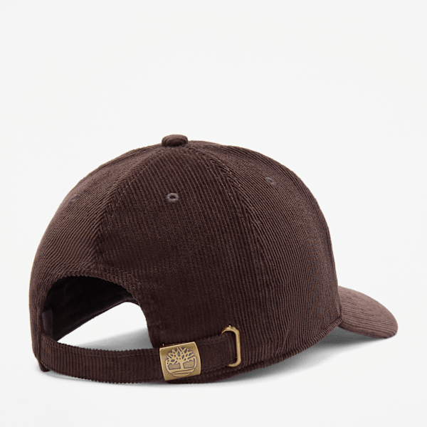 Corduroy Baseball Cap / Darkest Brown