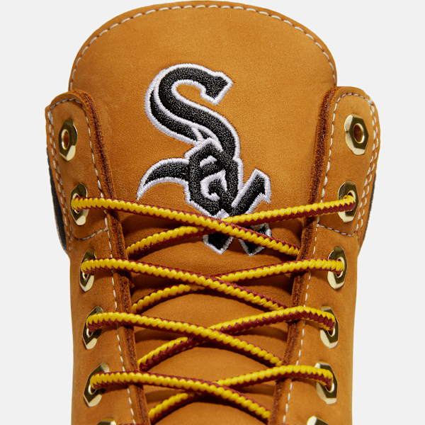Men's Timberland® x New Era® White Sox 6-Inch Waterproof Boot / Wheat White Sox