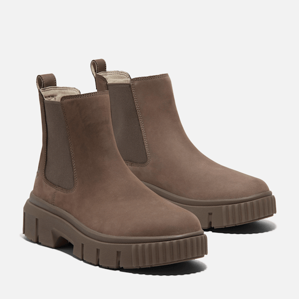 Women's Greyfield Chelsea Boot / Brown Nubuck