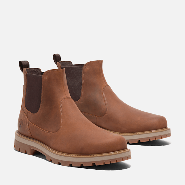 Men's Britton Road Chelsea Boot / Rust Full-Grain