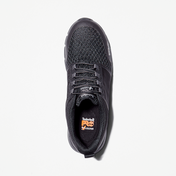 Men's Radius Composite Toe Work Sneaker / Black