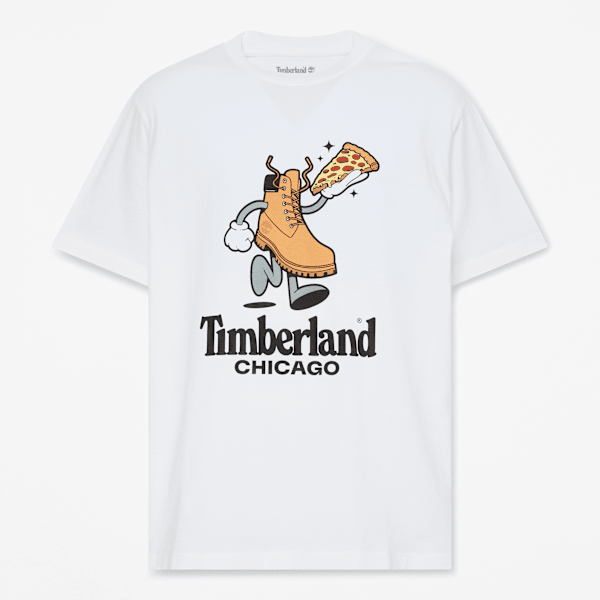 Men's Graphic City T-Shirt / Chicago White