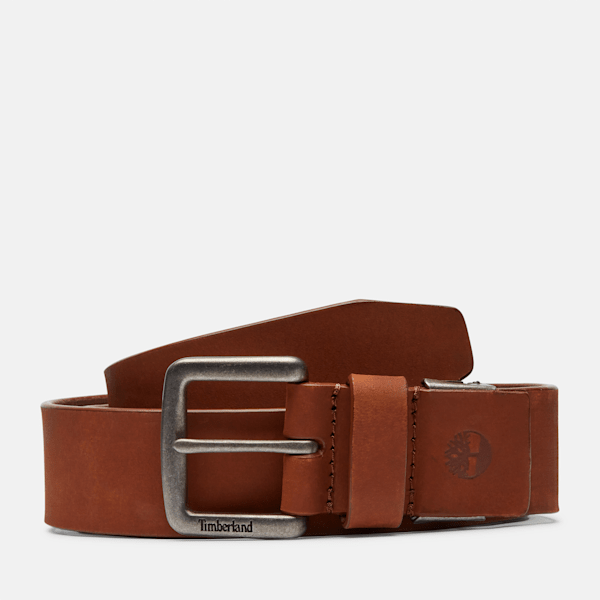 Men's Brookton Cut-to-Fit Leather Belt / Brown