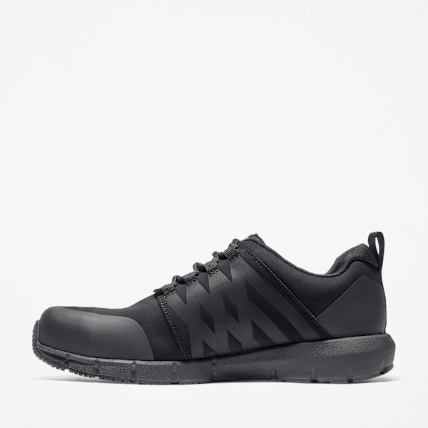 Men's Radius Composite Toe Work Sneaker / Black